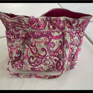Paisley Meets Plaid Tote Bag